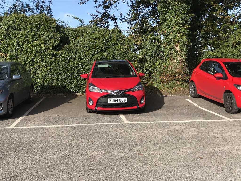 BJ64 OCD displaying crap parking