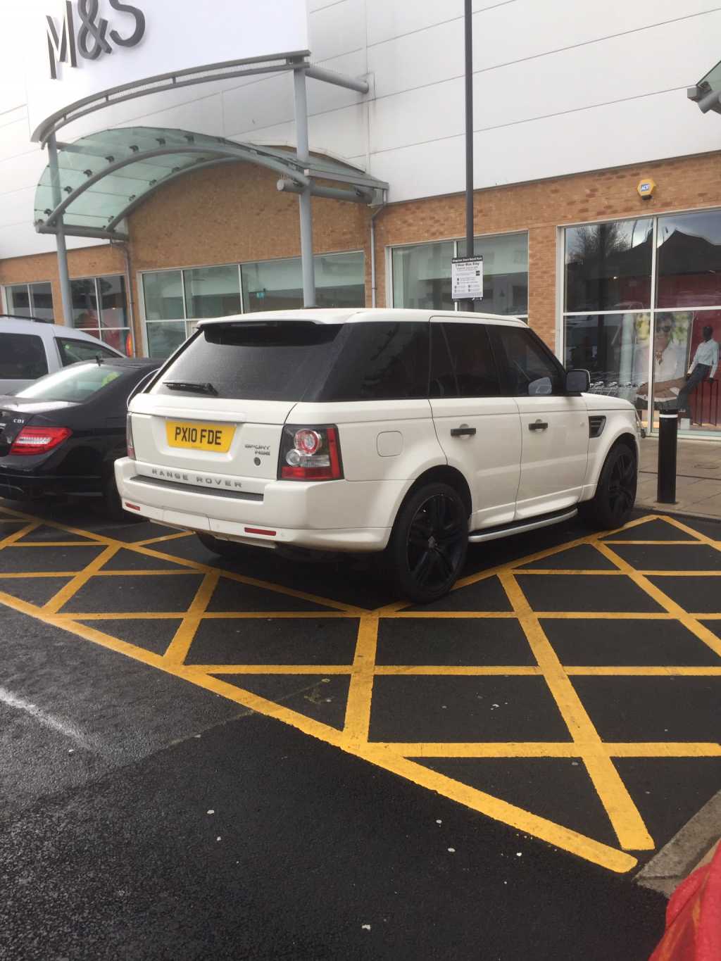 PX10 FDE displaying Selfish Parking