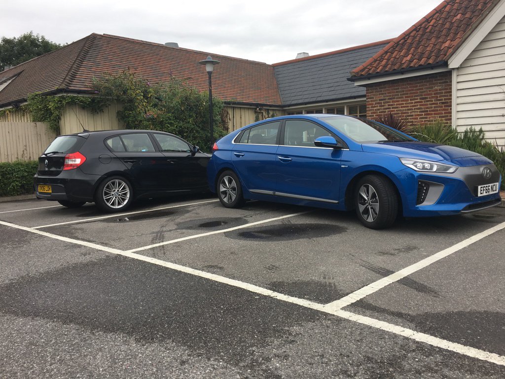 EF66 NCU displaying Selfish Parking