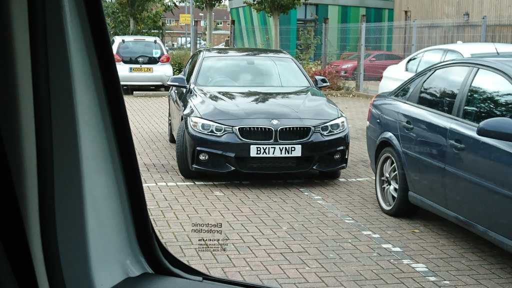 BX17 YNP is an Inconsiderate Parker