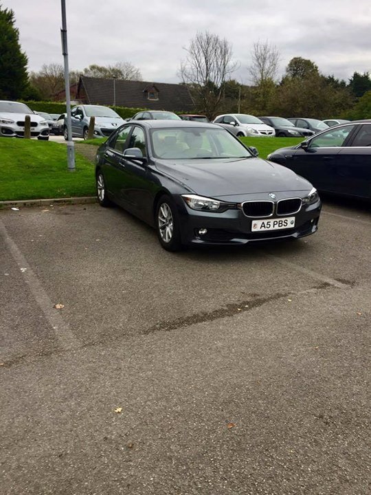 A5 PBS displaying Inconsiderate Parking