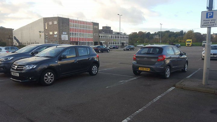 SX66 ENW is an Inconsiderate Parker