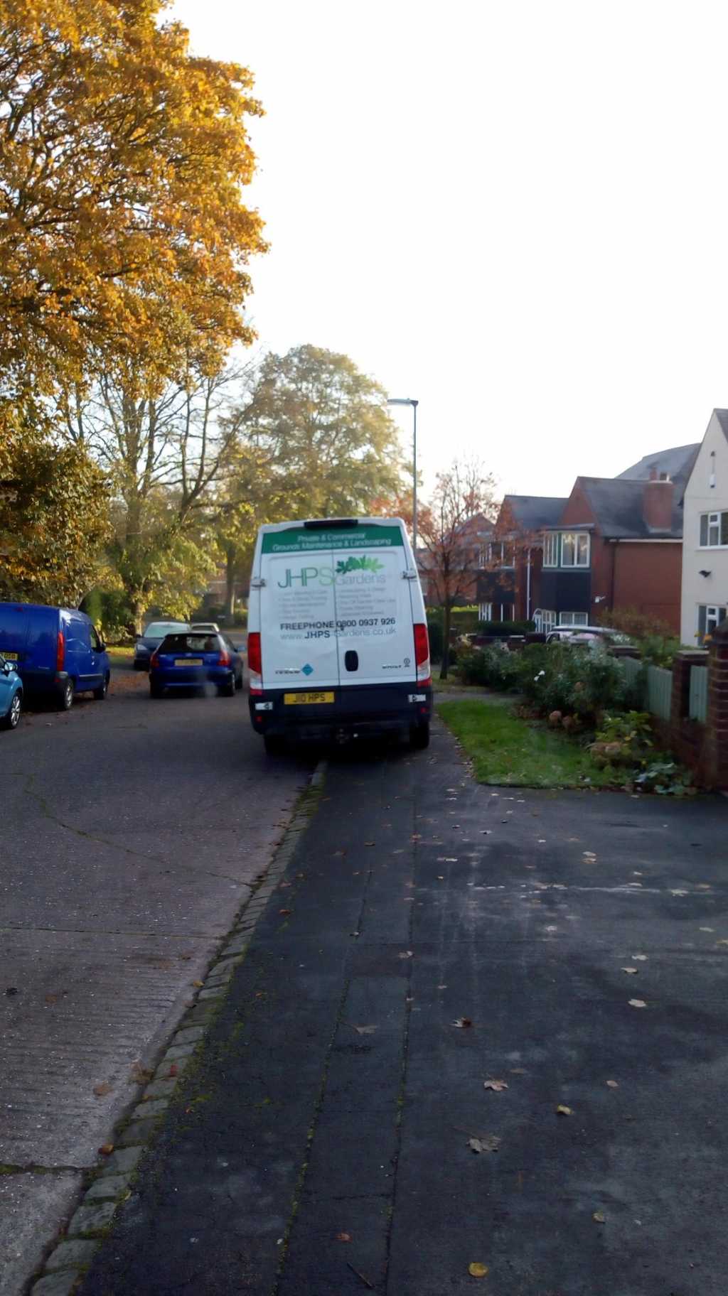 J10 HPS displaying Inconsiderate Parking