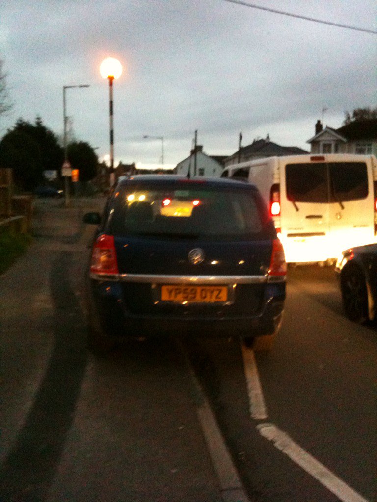 YP59 OYZ is a crap parker