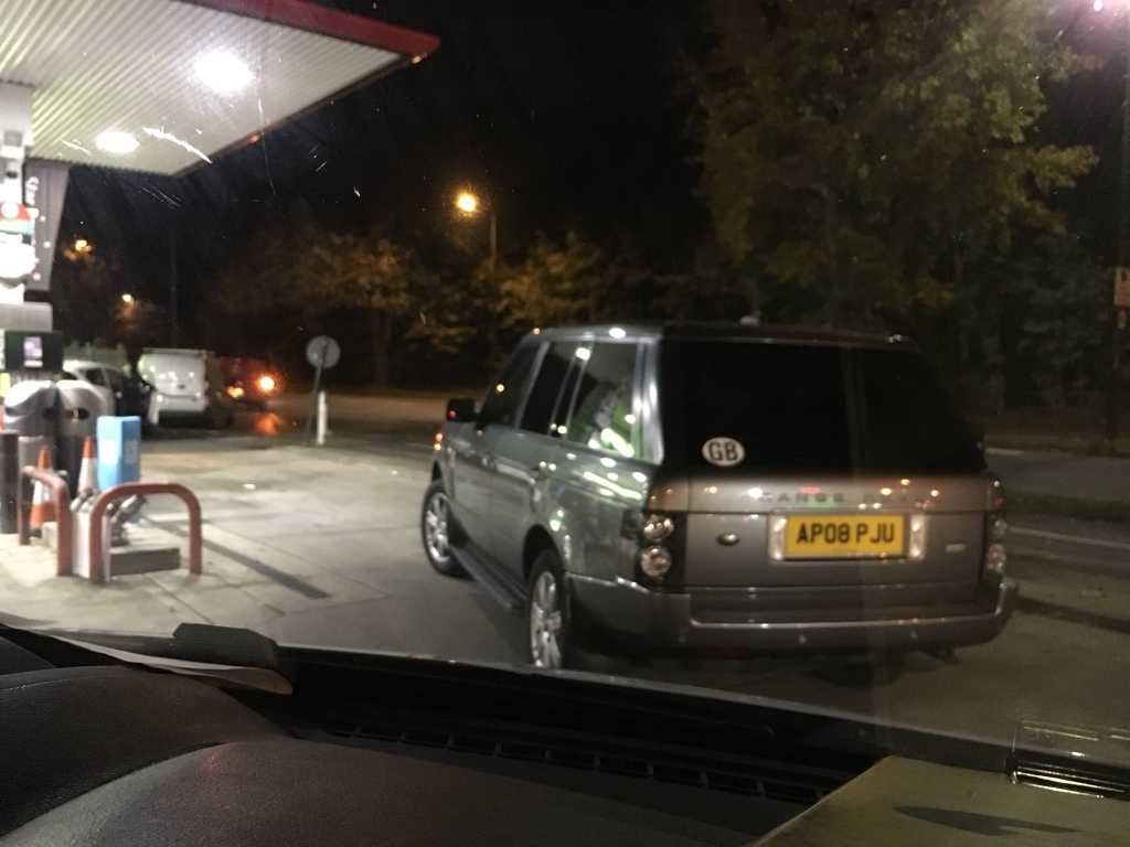 AP08 PJU displaying Inconsiderate Parking