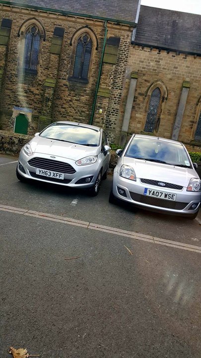 YH63 XFF displaying Selfish Parking