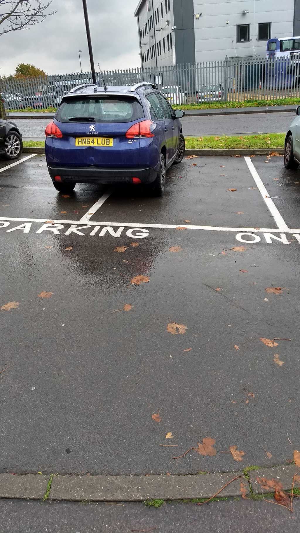 HN64 LUB displaying Selfish Parking