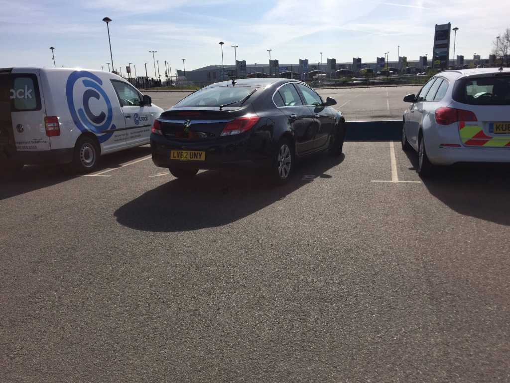 LV62 UNY displaying Selfish Parking