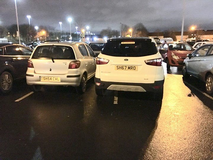 SH67 MRO displaying Selfish Parking