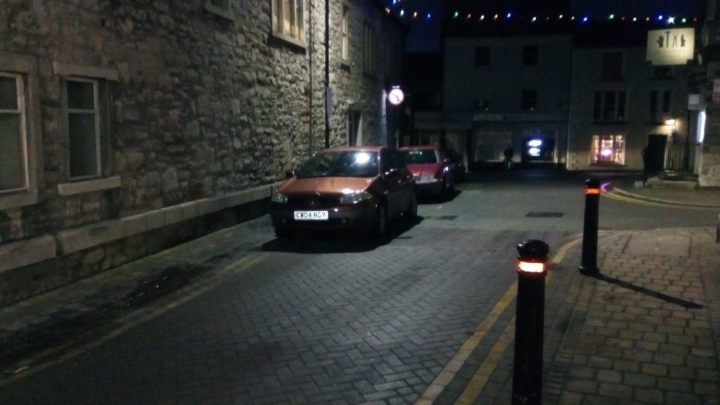 CW04 NGY displaying Inconsiderate Parking