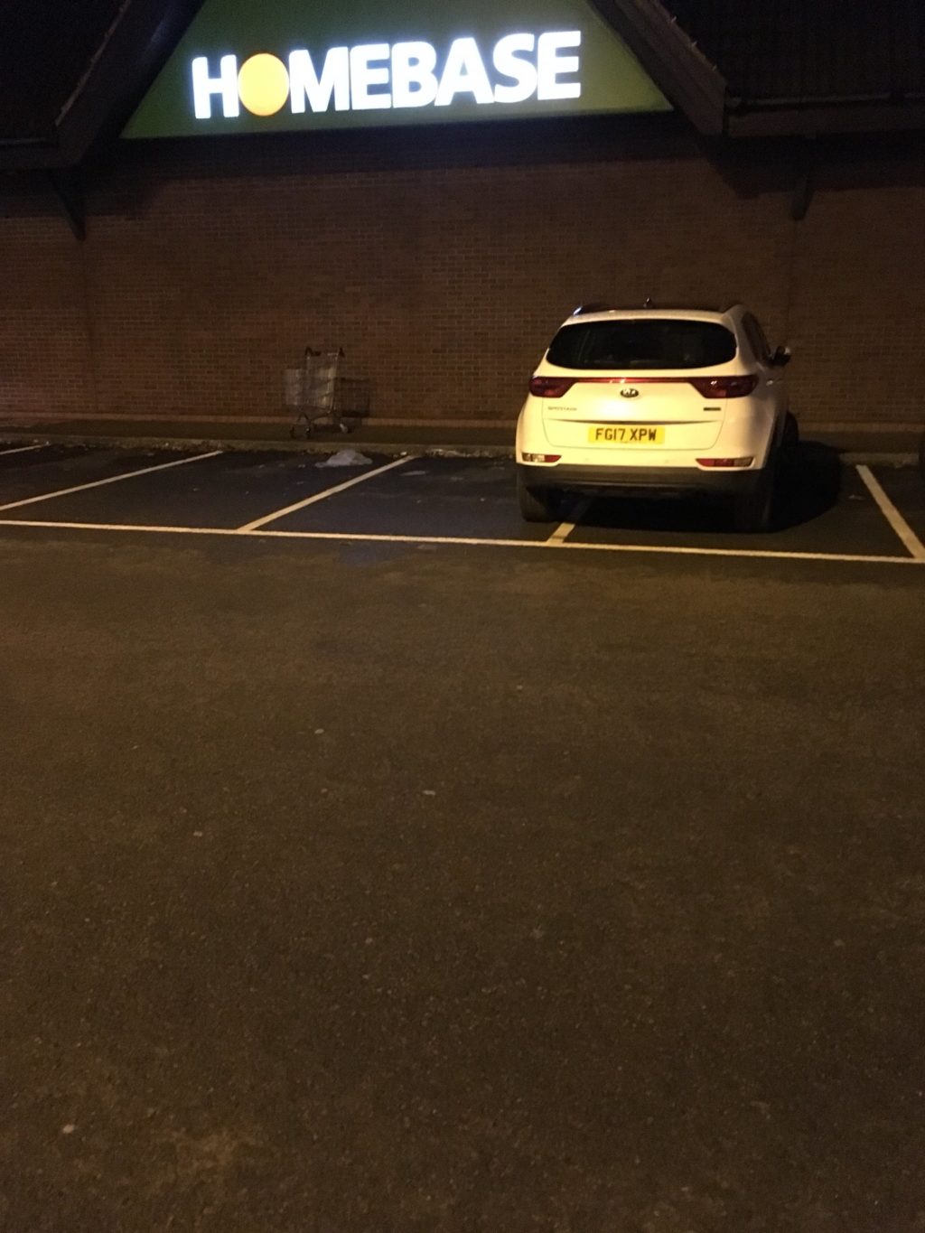 P17 FPW displaying Selfish Parking