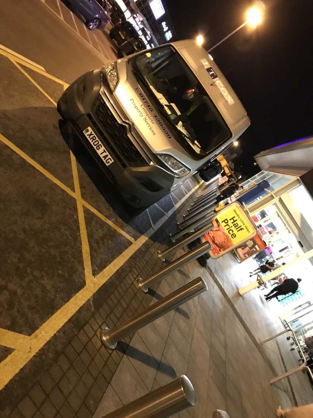 R06 TAG displaying crap parking
