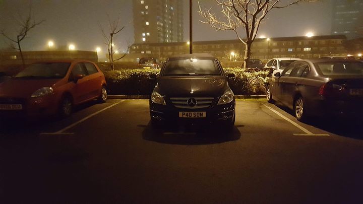 P40 SUN displaying crap parking