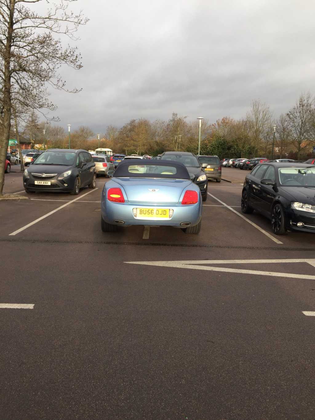 BU56 OJD is an Inconsiderate Parker