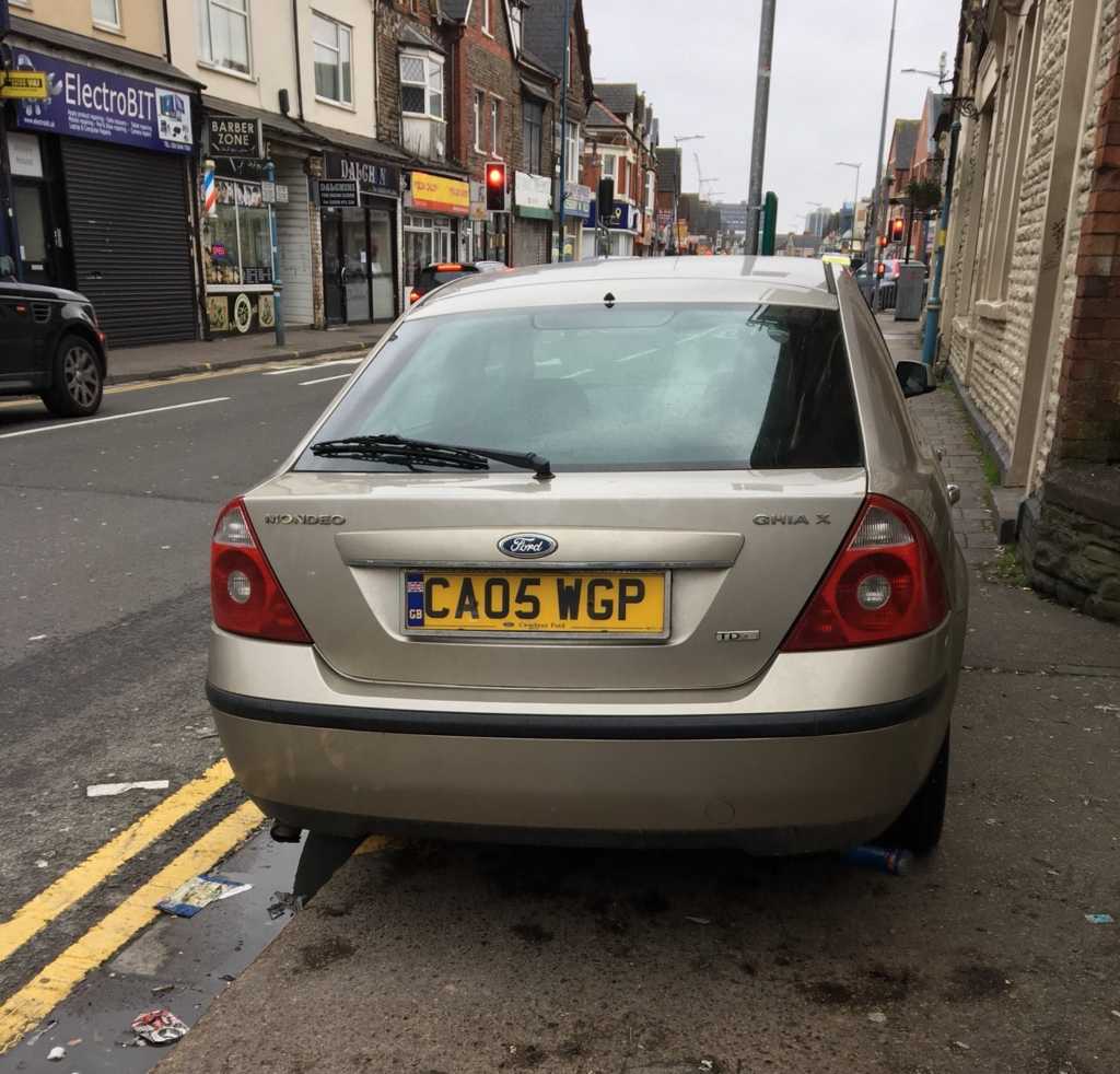 CA05 WGP is an Inconsiderate Parker
