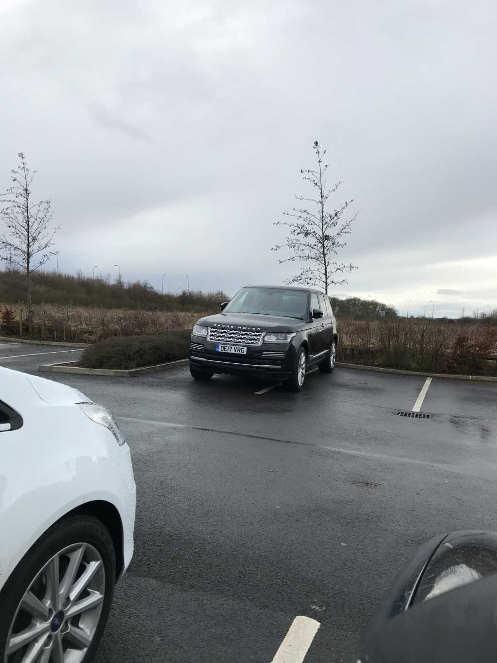 OE17 VRG displaying Inconsiderate Parking