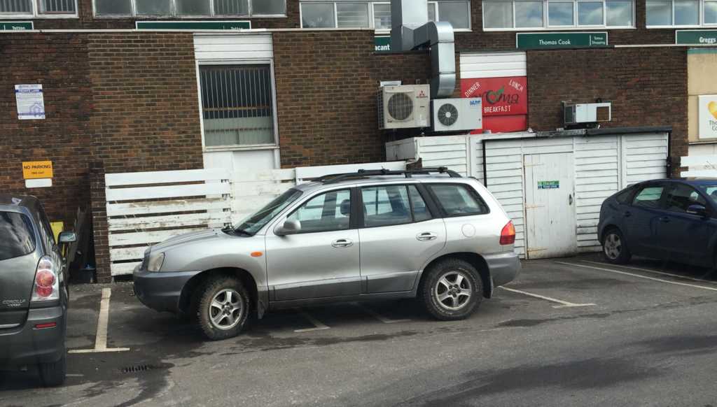 EF53 RDX displaying crap parking