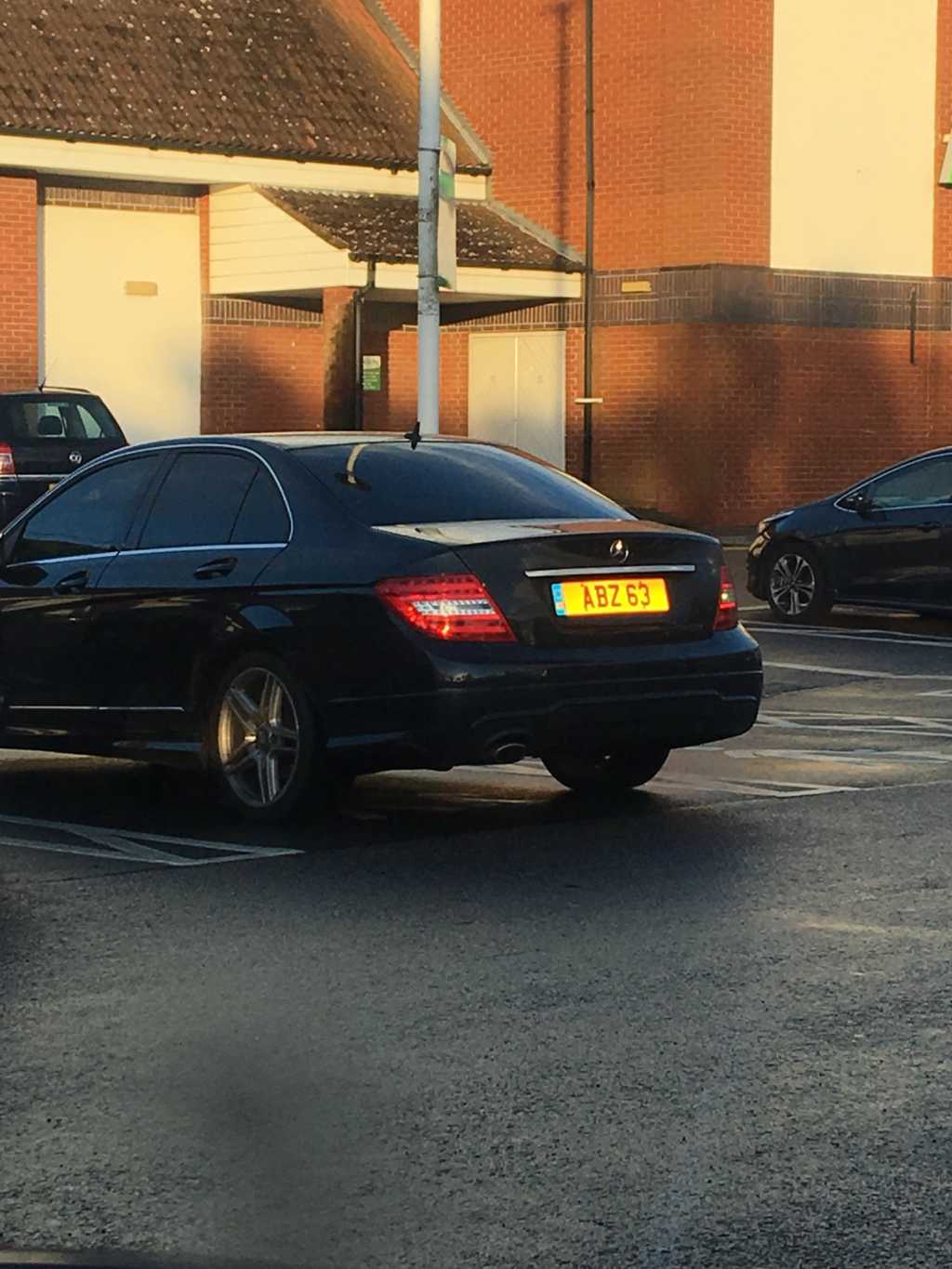 ABZ 63 displaying Inconsiderate Parking