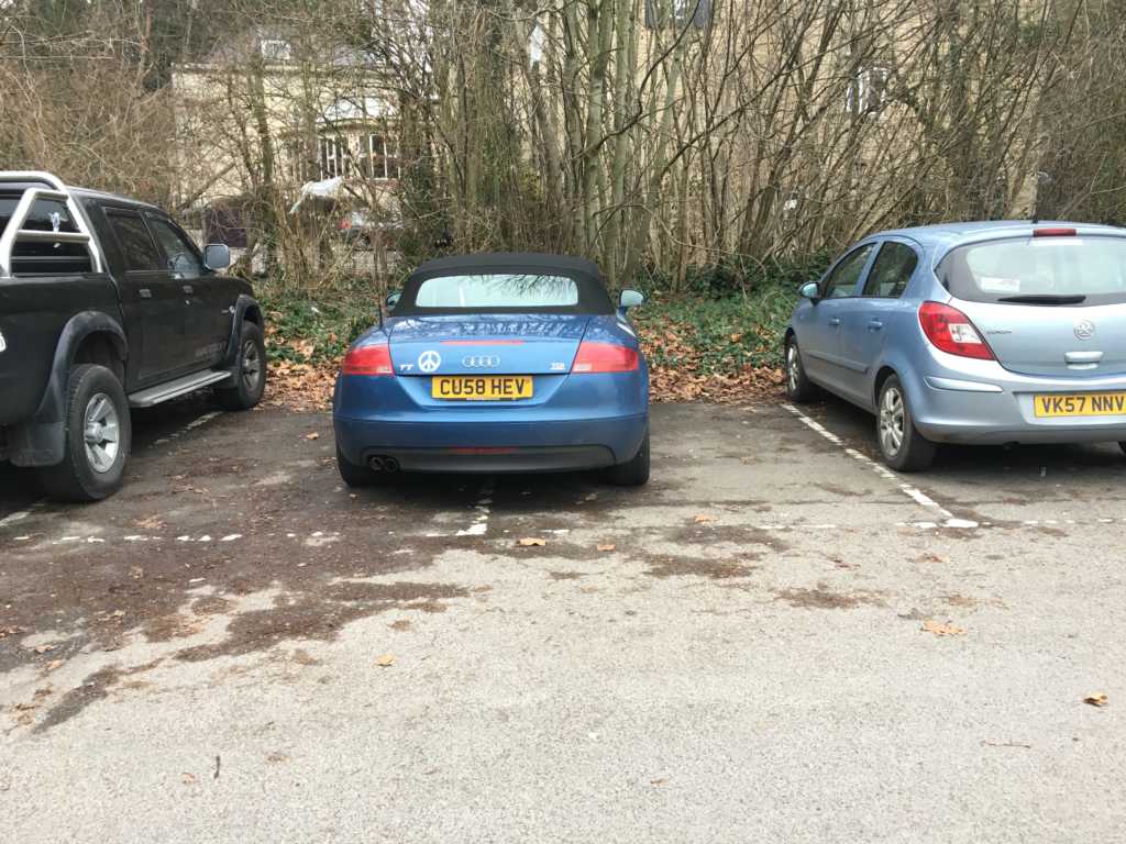 CU58HEV is an Inconsiderate Parker