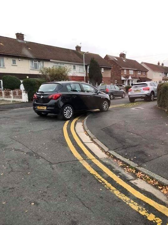 REG NOT ADDED displaying Selfish Parking