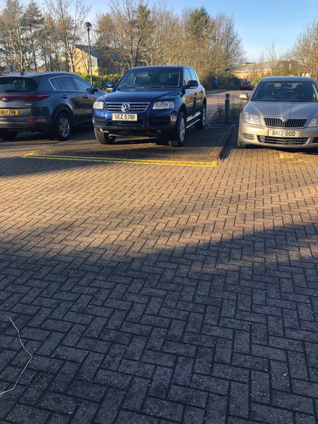 SEZ 5761 displaying Selfish Parking