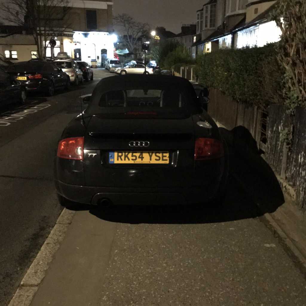 RK54 YSE is a crap parker
