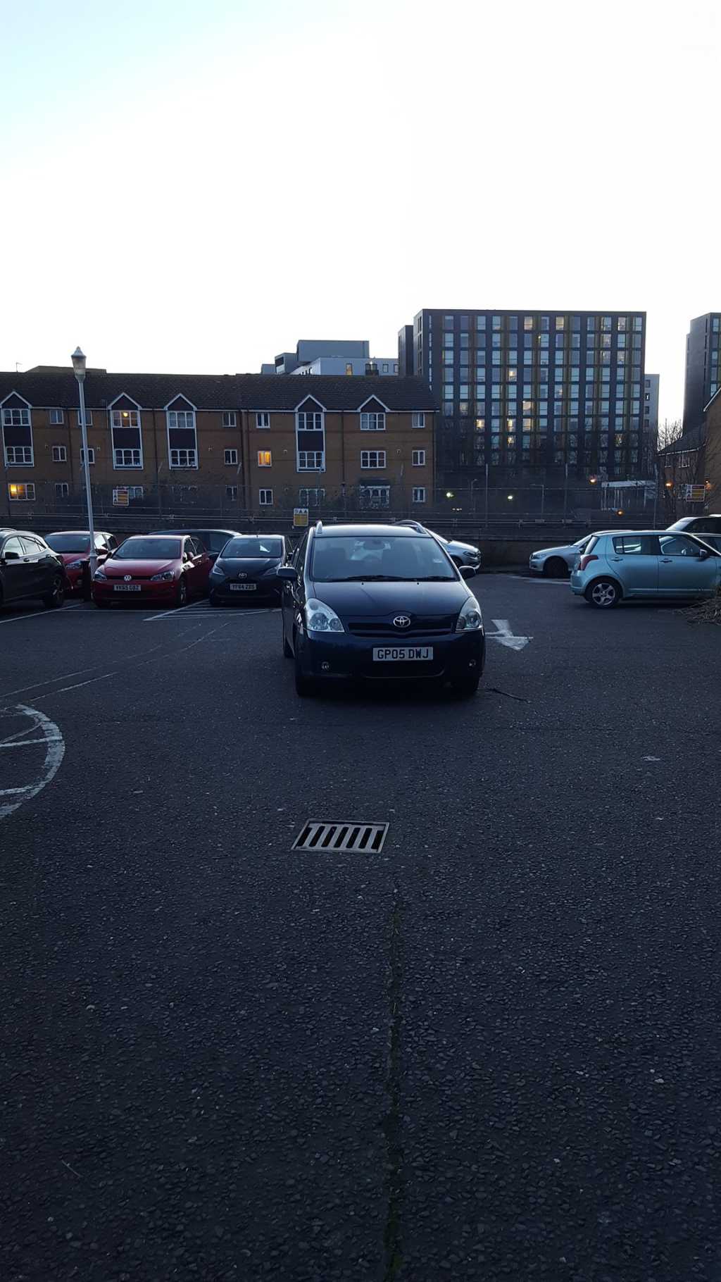GP05 DWJ displaying Selfish Parking