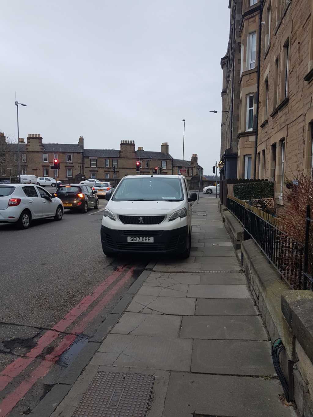 SE17 DPF displaying Inconsiderate Parking