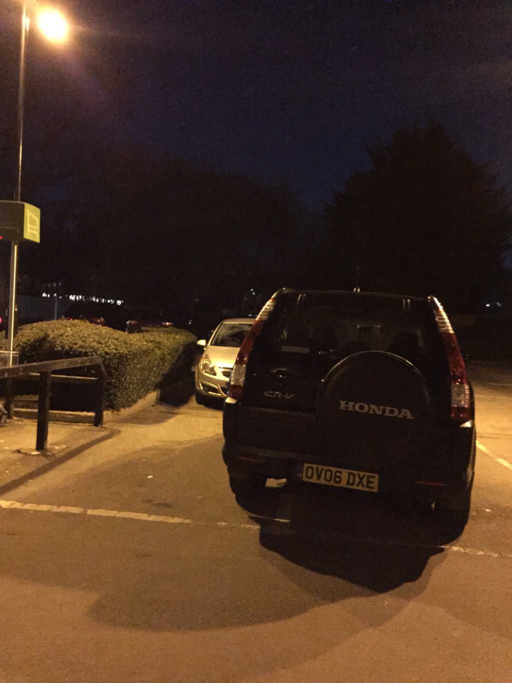 OV06 DXE displaying Selfish Parking