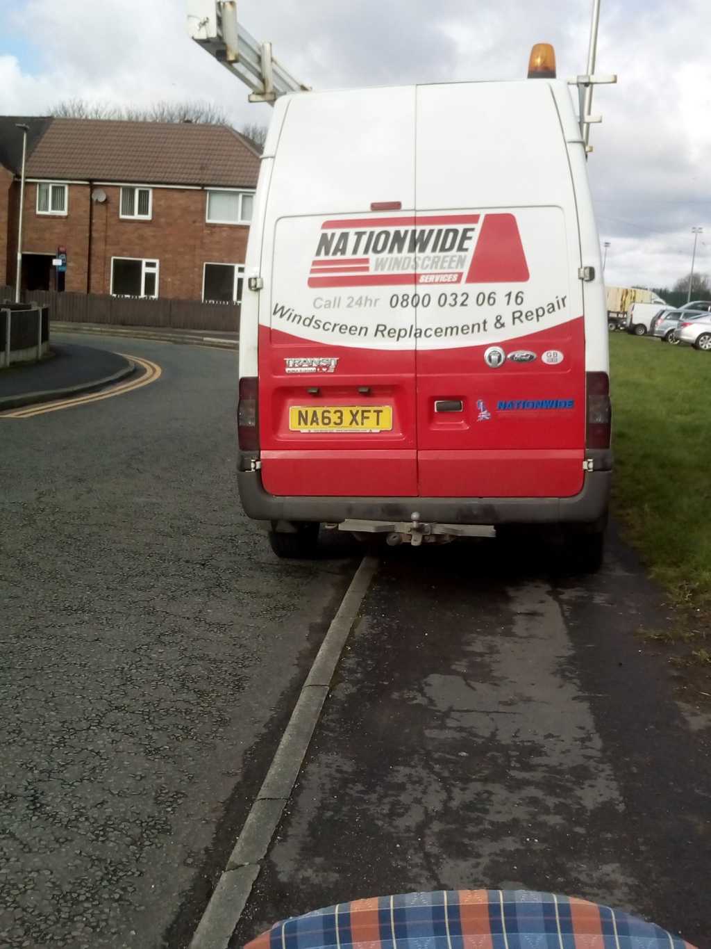 NA63 XFT displaying Inconsiderate Parking