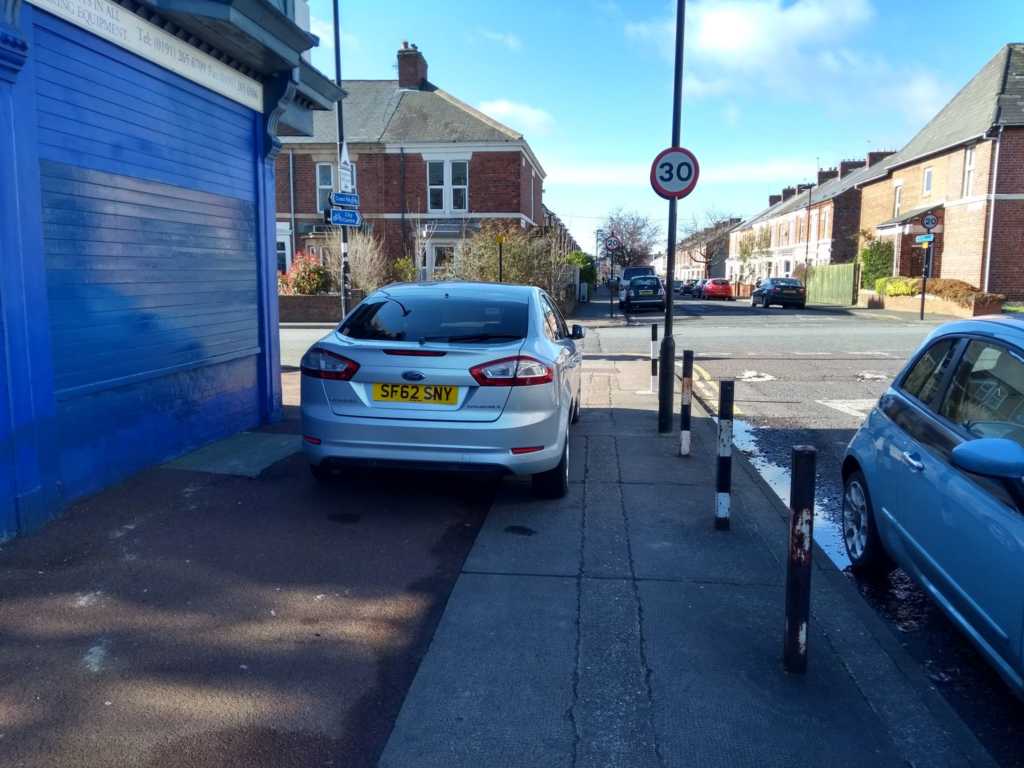 SF62 SNY is an Inconsiderate Parker