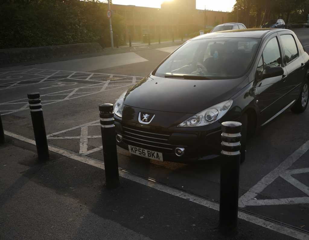 KP56 BKA displaying Selfish Parking