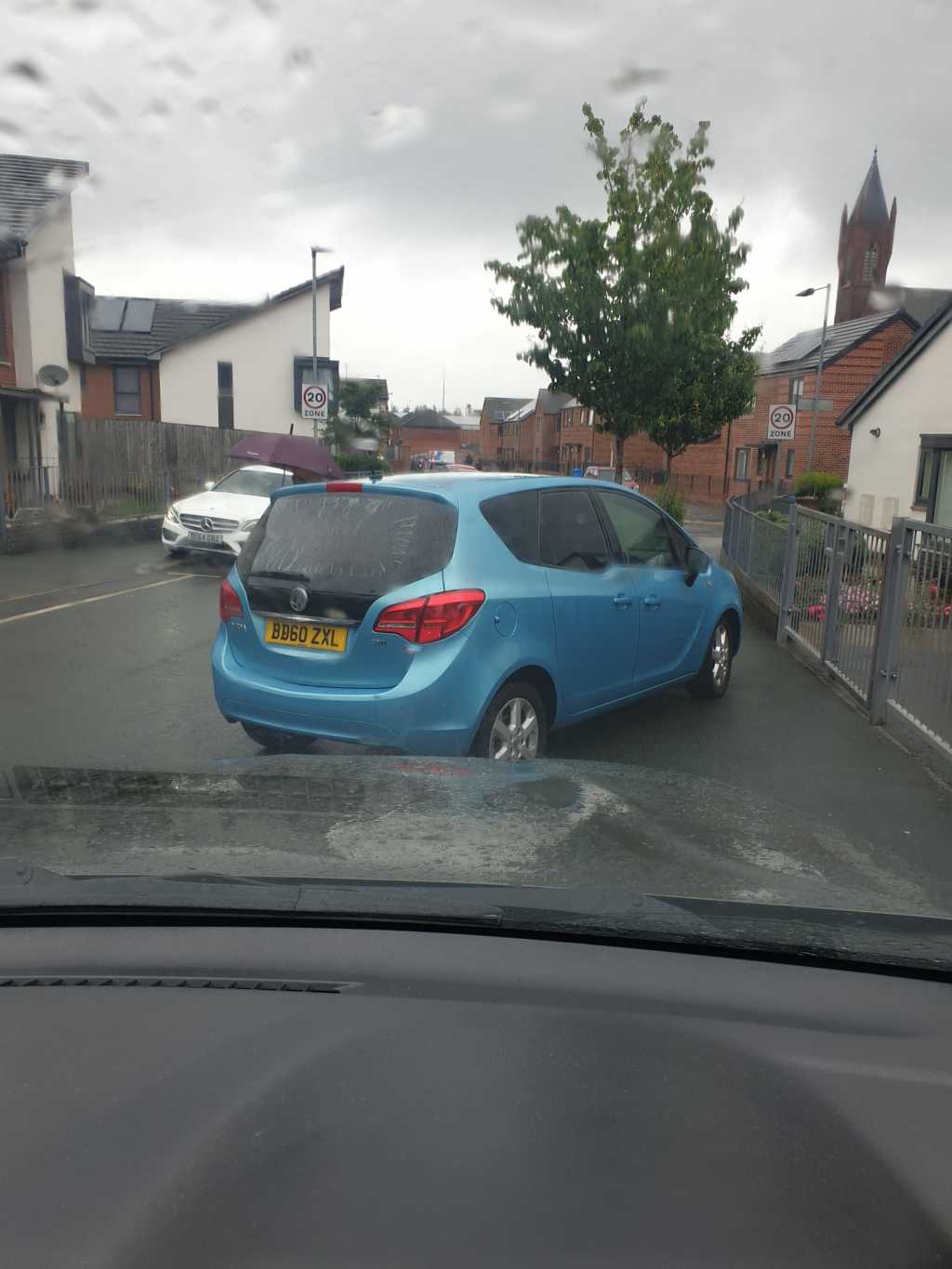 BD60 ZXL displaying Inconsiderate Parking