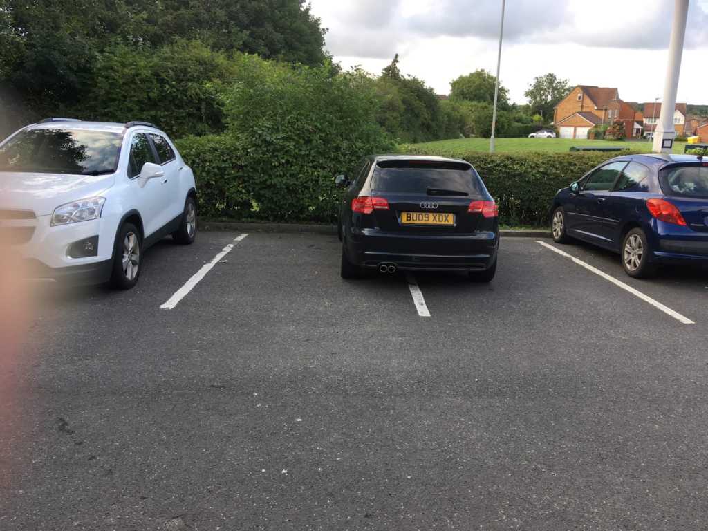 BU09 XDX is an Inconsiderate Parker