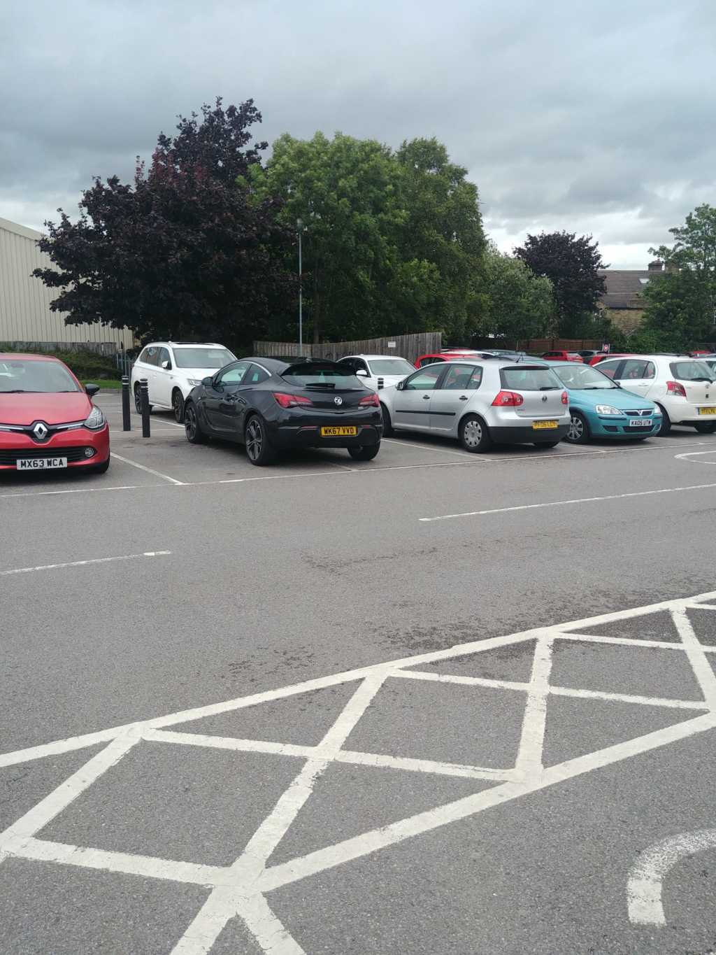 WK67 VVD is an Inconsiderate Parker
