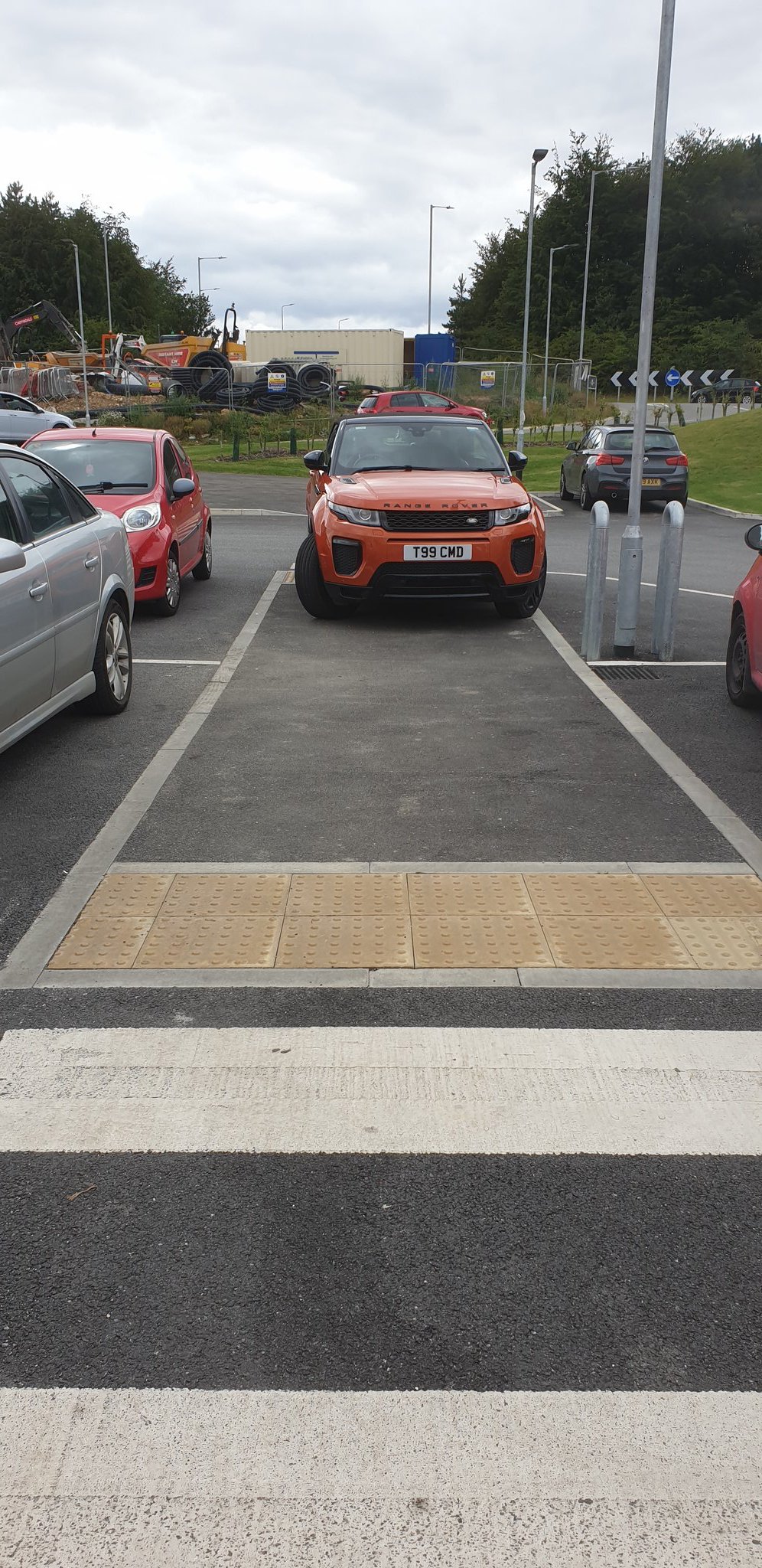 T99 CMD displaying Selfish Parking