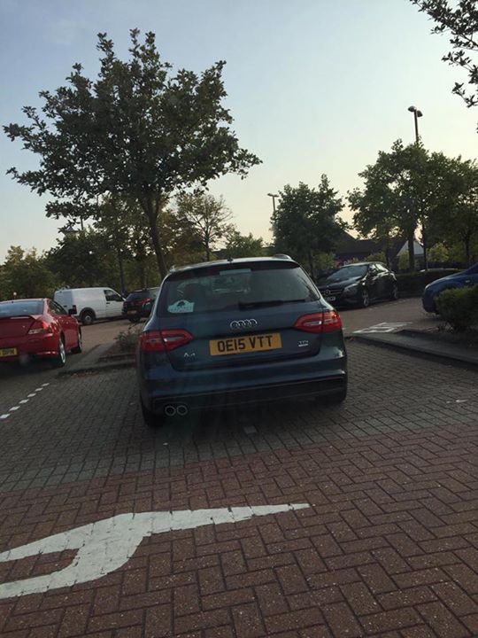 OE15 VTT displaying Selfish Parking