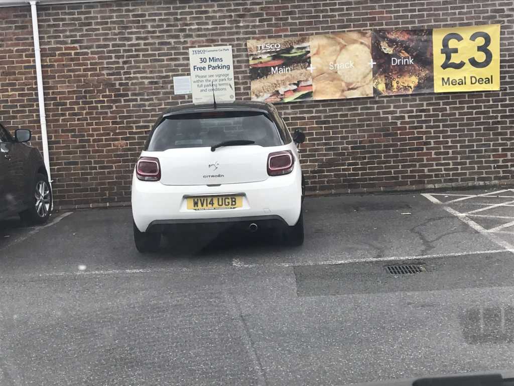 WV14 UGB is an Inconsiderate Parker