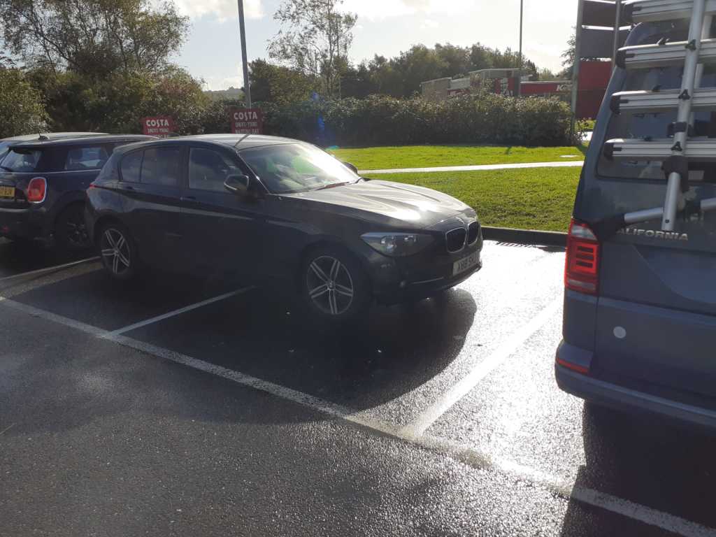 X88 SHJ displaying Selfish Parking