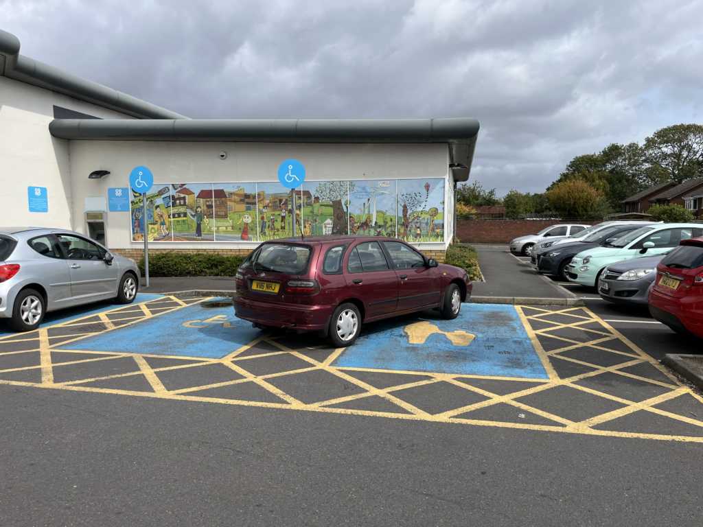 V116 NHJ displaying crap parking