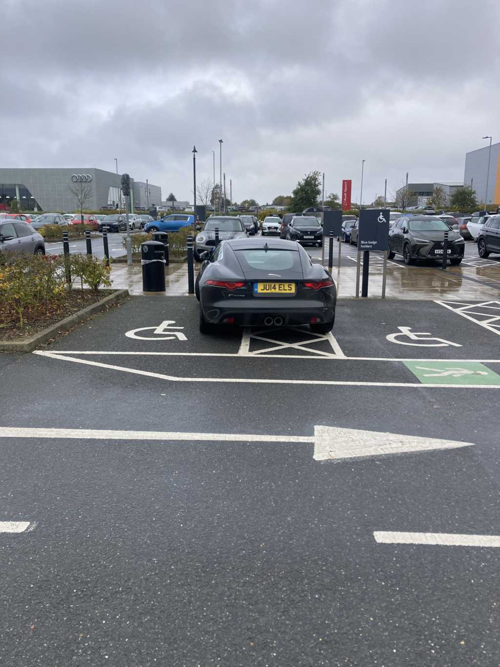JU14 ELS displaying Selfish Parking